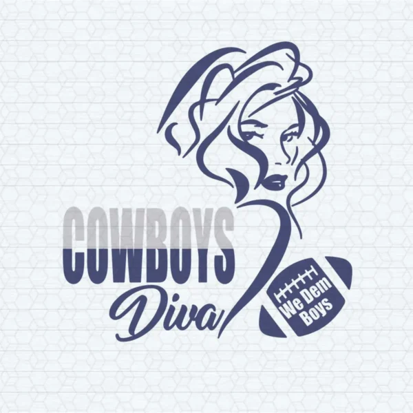 modern with a bold and playful twist Cowboys classic SVG design showing pride for Cricut and Silhouette cutting machines