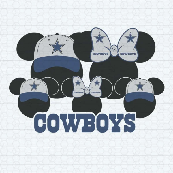 modern with a playful twist Cowboys classic SVG design showing pride for Cricut and Silhouette cutting machines
