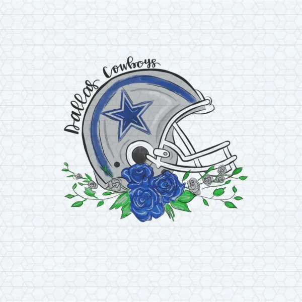 vintage with a modern twist, incorporating elements of Texas culture Cowboys helmet SVG design showing pride for Cricut and Silhouette cutting machines