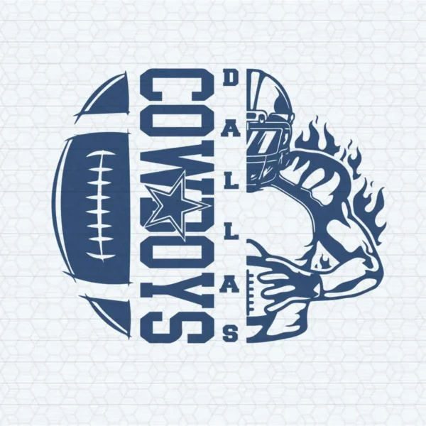 bold and modern with a hint of vintage flair Cowboys classic SVG design showing pride and excitement for Cricut and Silhouette cutting machines