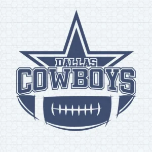modern with a bold vintage influence Cowboys classic SVG design showing pride for Cricut and Silhouette cutting machines