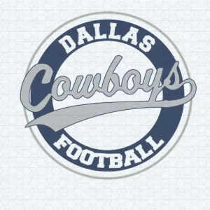vintage Cowboys logo SVG design showing pride for Cricut and Silhouette cutting machines
