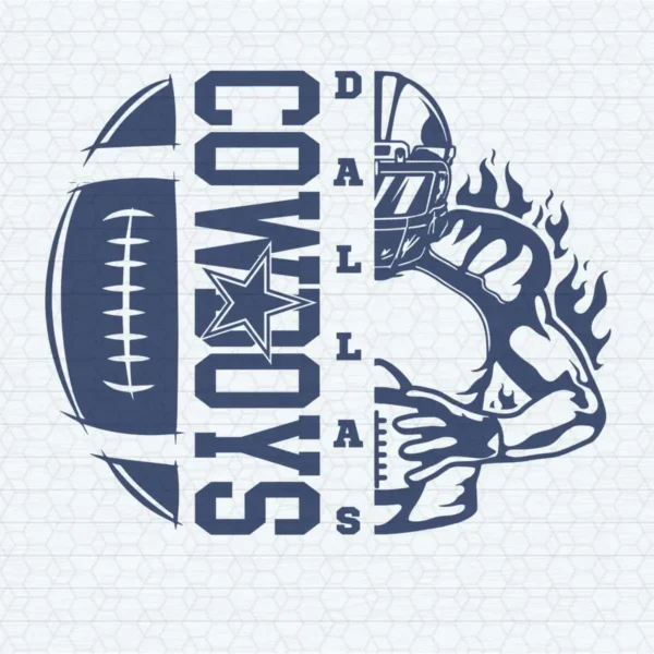 modern with a bold, dynamic flair Cowboys classic SVG design showing pride and excitement for Cricut and Silhouette cutting machines