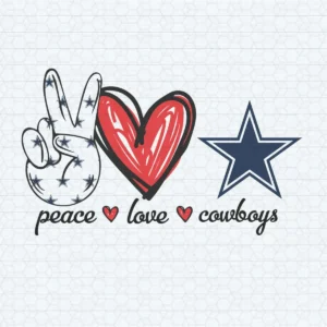 modern with a playful twist Cowboys classic SVG design showing pride for Cricut and Silhouette cutting machines