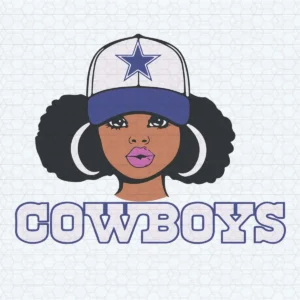 modern with a playful twist Cowboys logo SVG design showing pride for Cricut and Silhouette cutting machines