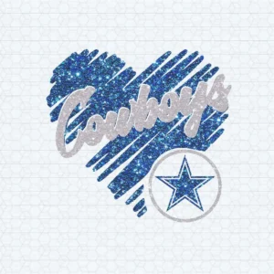 modern with a touch of vintage flair Cowboys classic SVG design showing pride for Cricut and Silhouette cutting machines