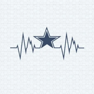 modern with a minimalist approach Cowboys classic SVG design showing pride for Cricut and Silhouette cutting machines