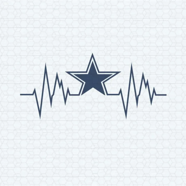 modern with a minimalist approach Cowboys classic SVG design showing pride for Cricut and Silhouette cutting machines
