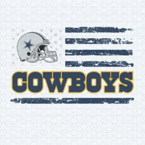 vintage with a modern twist, featuring bold elements Cowboys logo SVG design showing pride and nostalgia for Cricut and Silhouette cutting machines