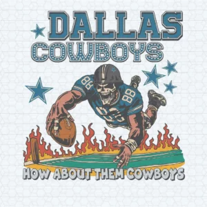 vintage with bold elements Cowboys classic SVG design showing excitement for Cricut and Silhouette cutting machines