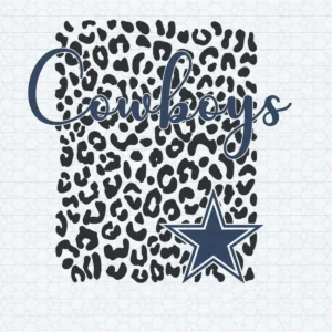 modern with a playful twist Cowboys classic SVG design showing excitement for Cricut and Silhouette cutting machines