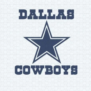 modern with a bold and minimalist approach Cowboys logo SVG design showing pride for Cricut and Silhouette cutting machines