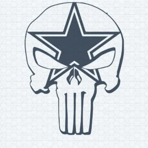 modern with a bold, edgy twist Cowboys logo SVG design showing pride for Cricut and Silhouette cutting machines