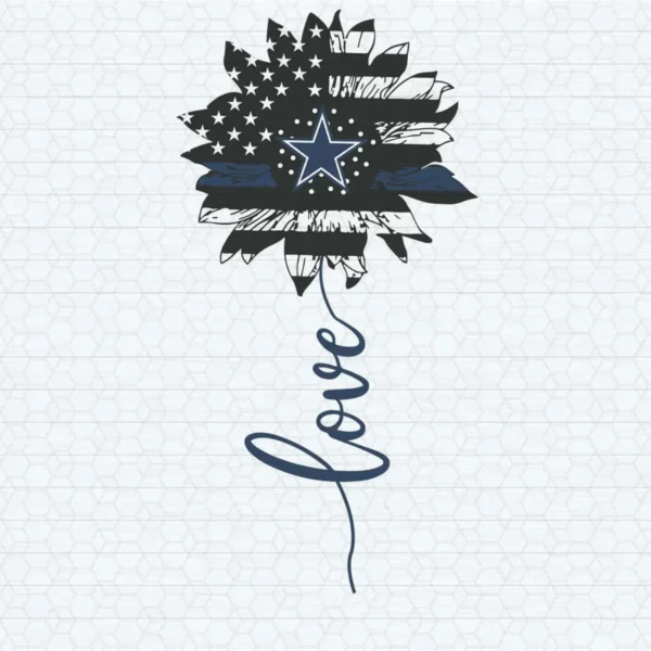vintage with a modern twist, featuring bold and artistic elements Cowboys classic SVG design showing pride for Cricut and Silhouette cutting machines