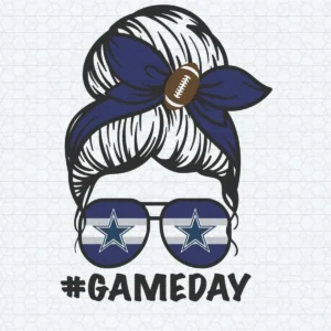modern with a playful twist Cowboys classic SVG design showing excitement for Cricut and Silhouette cutting machines