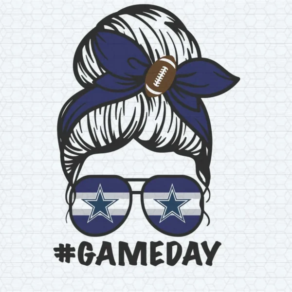modern with a playful twist Cowboys classic SVG design showing excitement for Cricut and Silhouette cutting machines