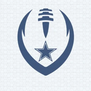 modern with a bold and minimalist approach Cowboys logo SVG design showing pride for Cricut and Silhouette cutting machines