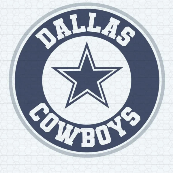 modern with a vintage touch Cowboys logo SVG design showing pride for Cricut and Silhouette cutting machines