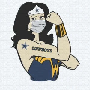 modern with a playful twist Cowboys classic SVG design showing pride for Cricut and Silhouette cutting machines