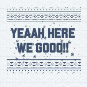 modern with a vintage touch Cowboys classic SVG design showing excitement for Cricut and Silhouette cutting machines
