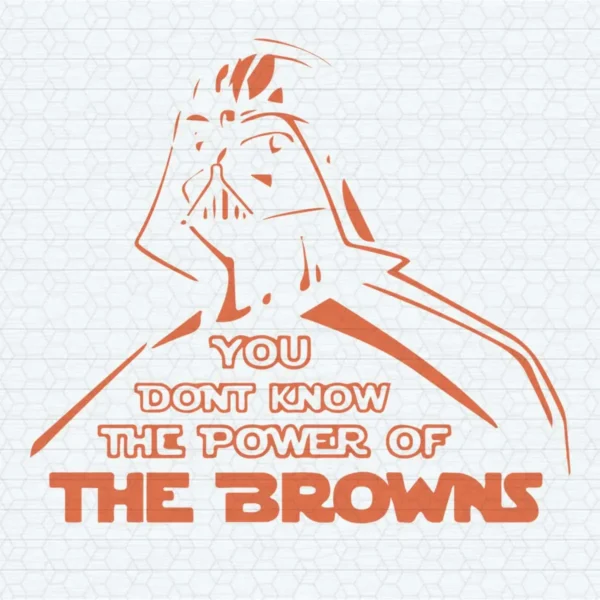 bold and playful with a vintage twist Browns classic SVG design showing pride for Cricut and Silhouette cutting machines