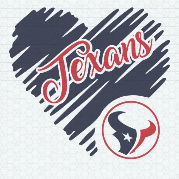 modern with a vintage flair Texans logo SVG design showing pride for Cricut and Silhouette cutting machines