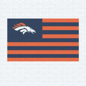modern with a bold and sporty aesthetic Broncos classic SVG design showing pride for Cricut and Silhouette cutting machines