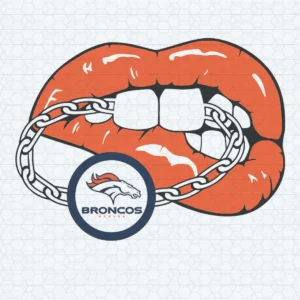bold and modern with a playful twist Broncos classic SVG design showing excitement and pride for Cricut and Silhouette cutting machines