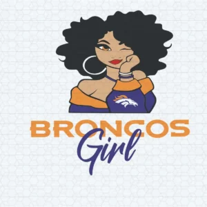 modern with a playful twist Broncos classic SVG design showing pride for Cricut and Silhouette cutting machines