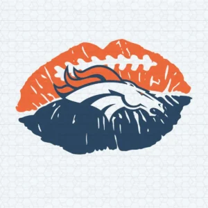 vintage with a modern twist, featuring bold and dynamic elements Broncos classic SVG design showing excitement and pride for Cricut and Silhouette cutting machines
