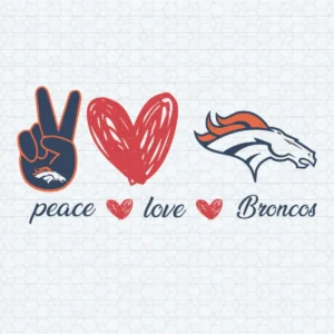 modern with a playful twist Broncos classic SVG design showing joy and camaraderie for Cricut and Silhouette cutting machines
