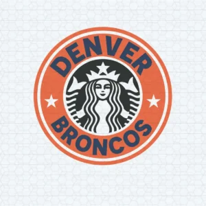 vintage with a modern twist Broncos logo SVG design showing pride for Cricut and Silhouette cutting machines