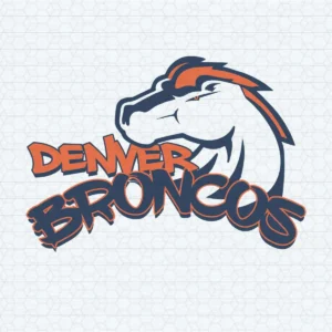 modern with a bold and dynamic aesthetic Broncos classic SVG design showing excitement and pride for Cricut and Silhouette cutting machines