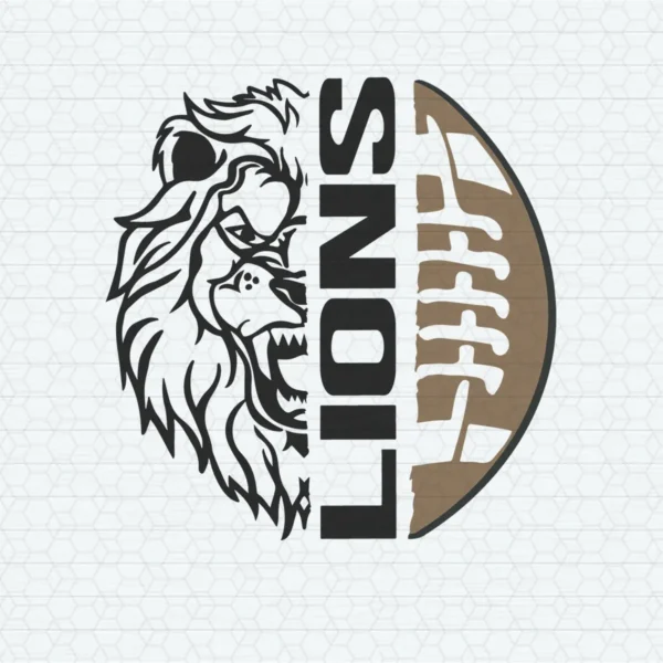 modern with a vintage touch, featuring bold lines and dynamic shapes Lions logo SVG design showing pride and loyalty for Cricut and Silhouette cutting machines
