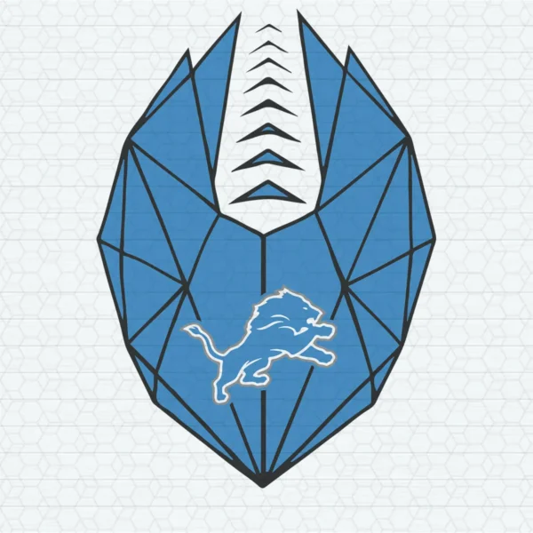 modern and bold with geometric elements Lions logo SVG design showing pride for Cricut and Silhouette cutting machines