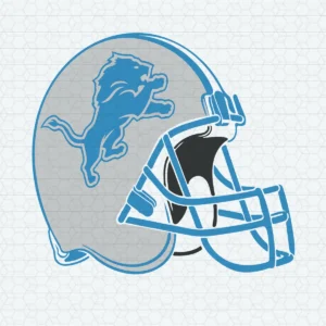 modern with a bold and dynamic aesthetic Lions helmet SVG design showing pride for Cricut and Silhouette cutting machines