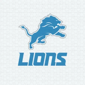 modern and bold with a hint of vintage Lions logo SVG design showing pride for Cricut and Silhouette cutting machines