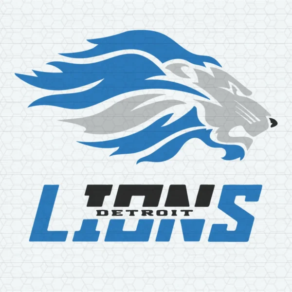 modern and bold with a dynamic feel Lions classic SVG design showing pride for Cricut and Silhouette cutting machines