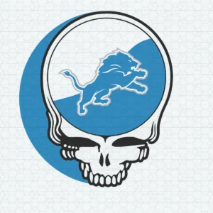modern with a vintage twist, combining bold graphics with a nostalgic feel Lions skull SVG design showing pride for Cricut and Silhouette cutting machines