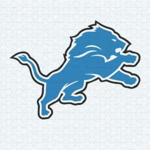 modern and bold with a dynamic representation of the lion Lions logo SVG design showing pride and loyalty for Cricut and Silhouette cutting machines