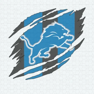 modern with a bold and dynamic aesthetic, featuring a distressed look that conveys energy and movement. Lions classic SVG design showing excitement and pride for Cricut and Silhouette cutting machines