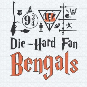 bold and modern with a vintage twist Bengals classic SVG design showing excitement for Cricut and Silhouette cutting machines
