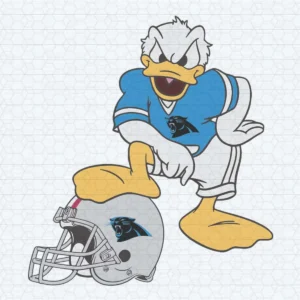 Donald Duck Carolina Panthers NFL Super Bowl SVG