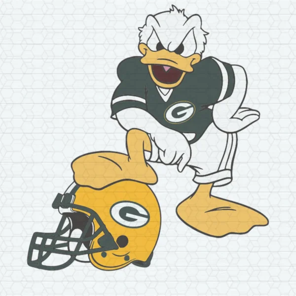 vintage with a playful twist Packers helmet SVG design showing nostalgia and pride for Cricut and Silhouette cutting machines