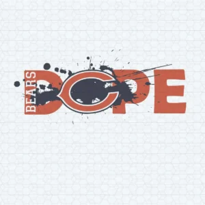Dope Sport Chicago Bears Vector Football SVG Cut File