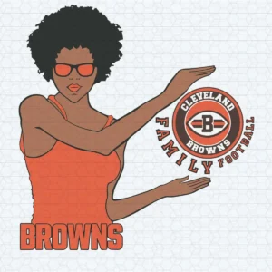modern with a vintage touch, featuring bold lines and playful elements Browns classic SVG design showing pride for Cricut and Silhouette cutting machines