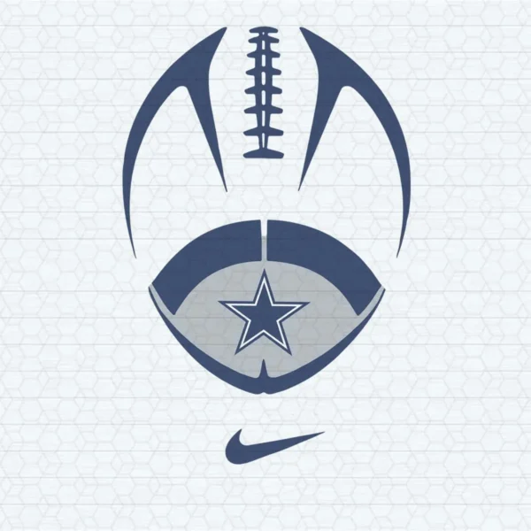 modern with a bold, minimalist approach Cowboys logo SVG design showing pride for Cricut and Silhouette cutting machines
