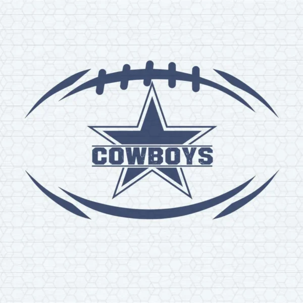 modern with a vintage touch Cowboys logo SVG design showing pride for Cricut and Silhouette cutting machines