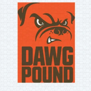 bold and vintage Browns logo SVG design showing pride for Cricut and Silhouette cutting machines
