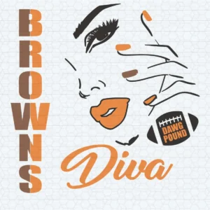 modern with a bold and playful aesthetic Browns classic SVG design showing pride and resilience for Cricut and Silhouette cutting machines